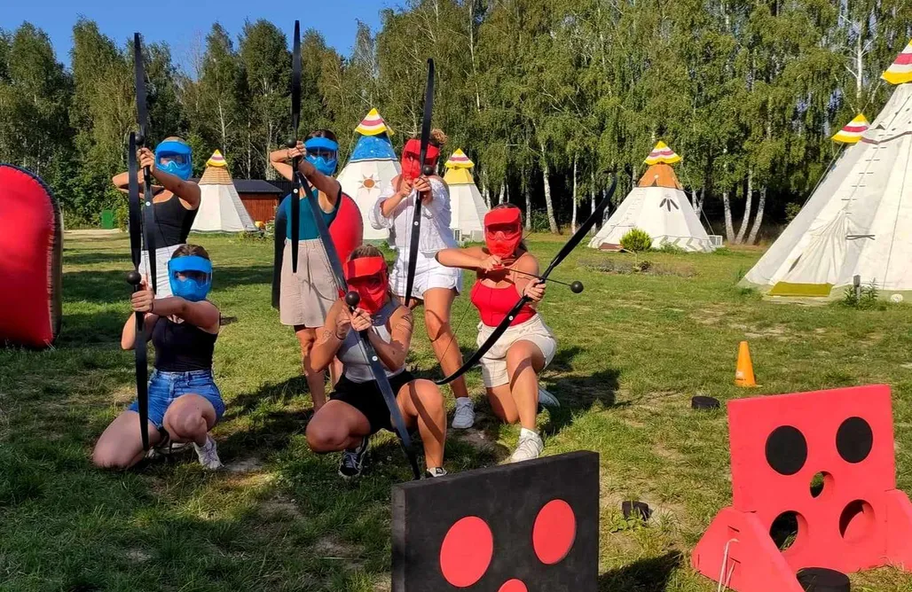 Jezioro Białe Nocleg Osada Indiańska  1