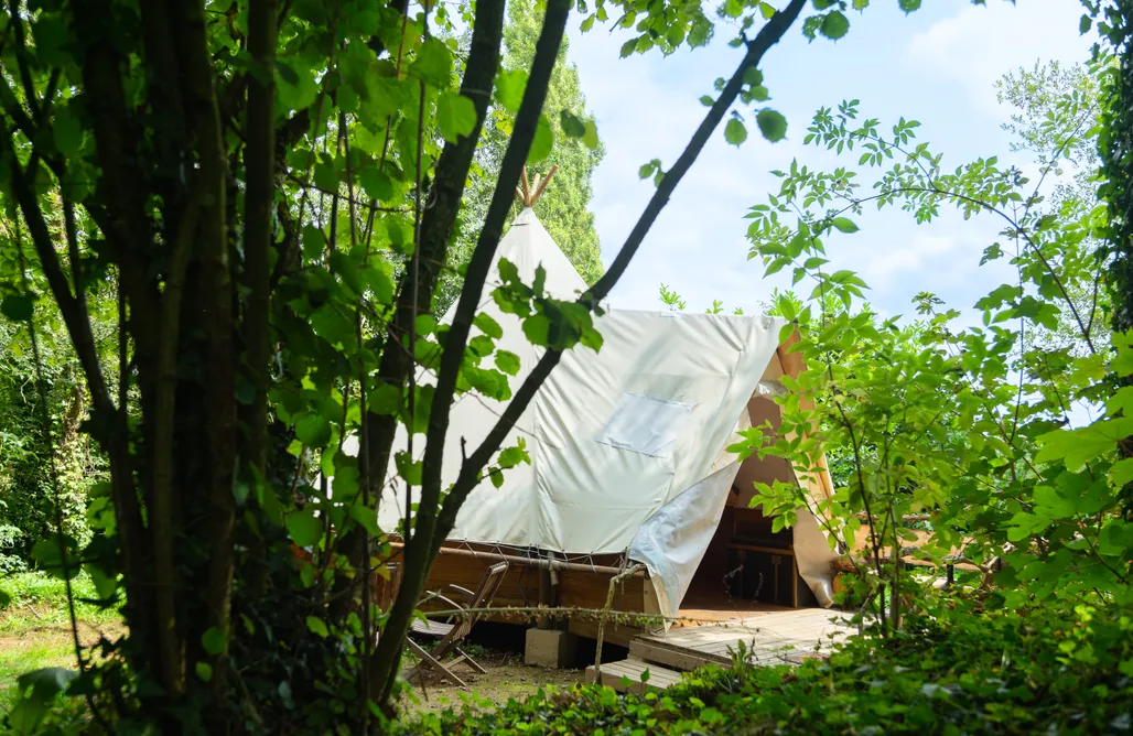 Glamping Bretagne Tipi Trappeur 3