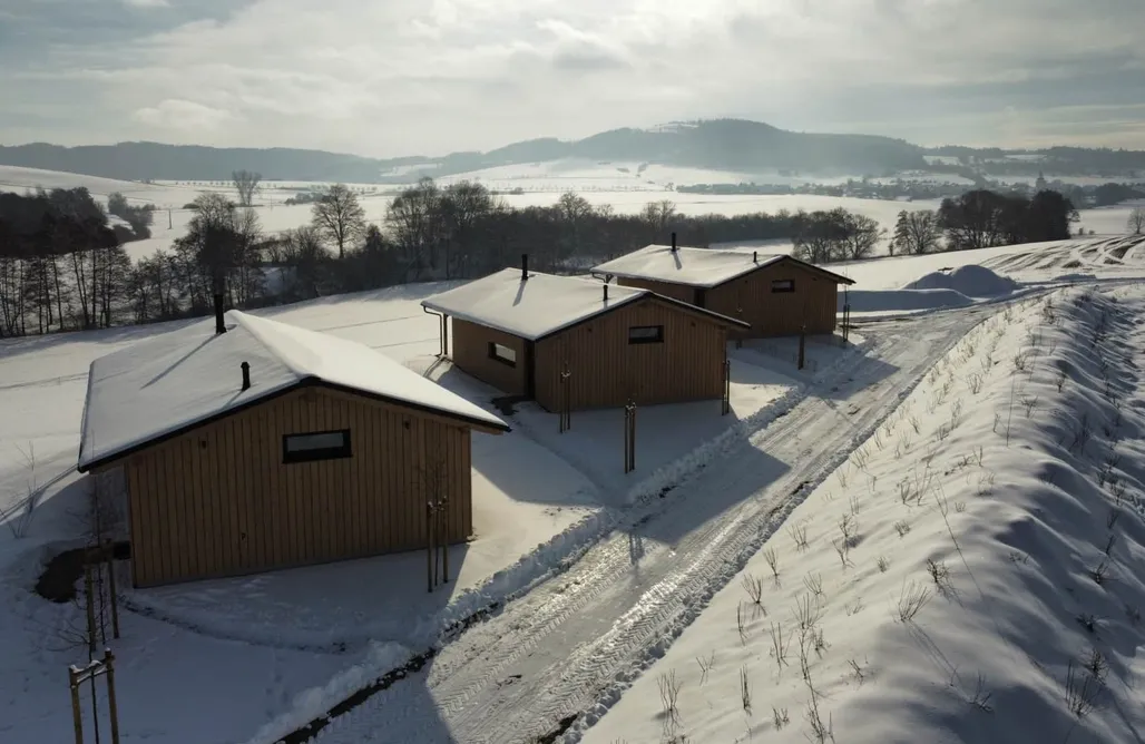 Zimmer mit Aussicht Hüttenchalets Rhön 2