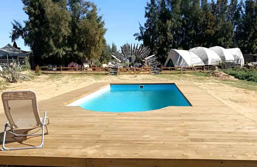 AlohaCamp accommodation Cabaña de madera en Almonte 3