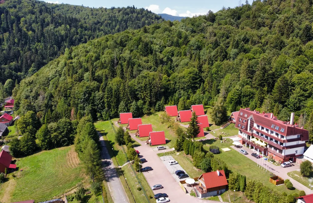 alojamientos AlohaCamp Perełka Bieszczady - domki Brda 2