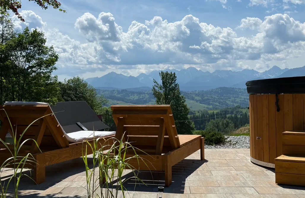 Hébergement AlohaCamp Domek Zyngierka- Widok na Tatry I balia+ sauna + kominek | termy 5 min 3