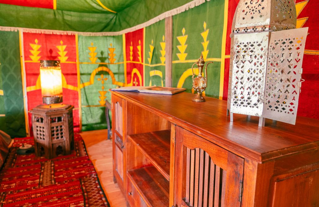 AlohaCamp Tente caïdale Marocaine (30m²) 4