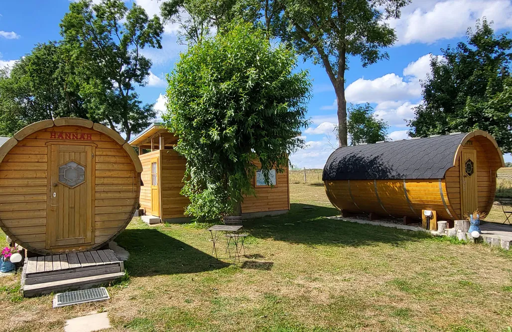 Unterkunft AlohaCamp Schlaffass Jette 5