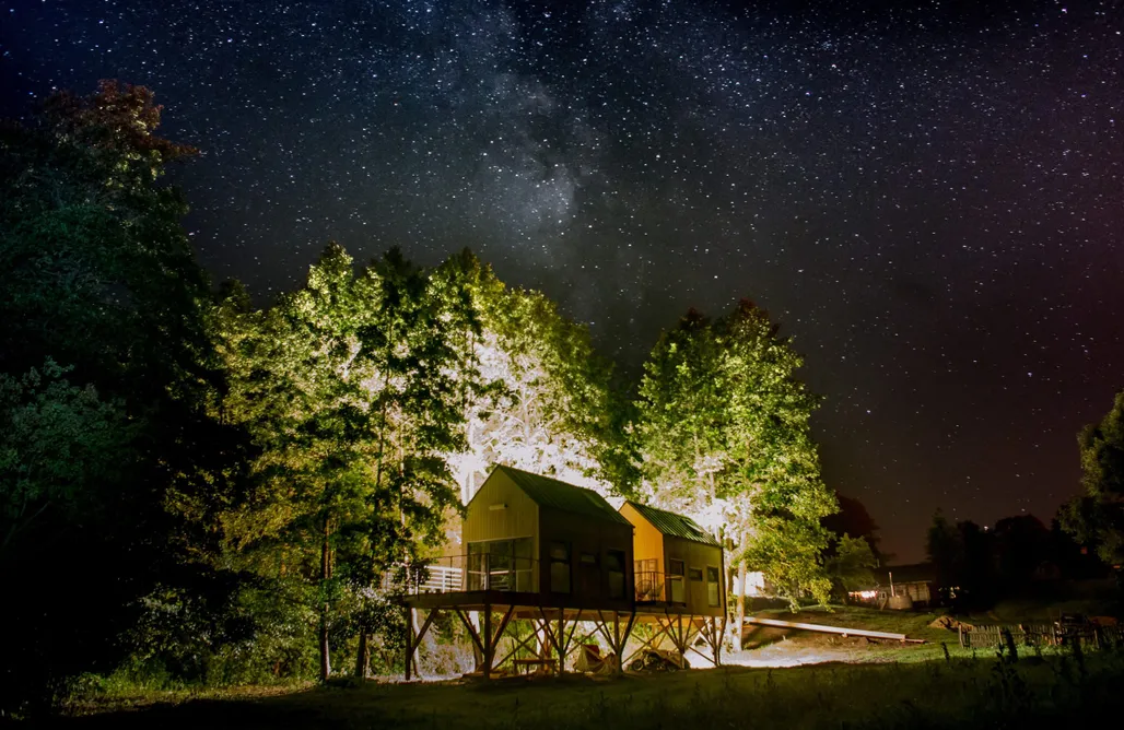 Gîte de Groupe Domek w Gałęziach Drzew Sowa 1