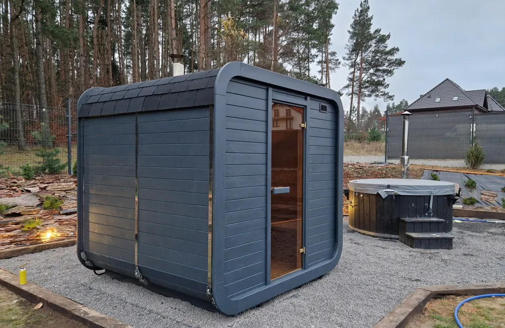 Unterkunft AlohaCamp Bosko domki z sauną i balią w Sulminie obok Gdańska 4