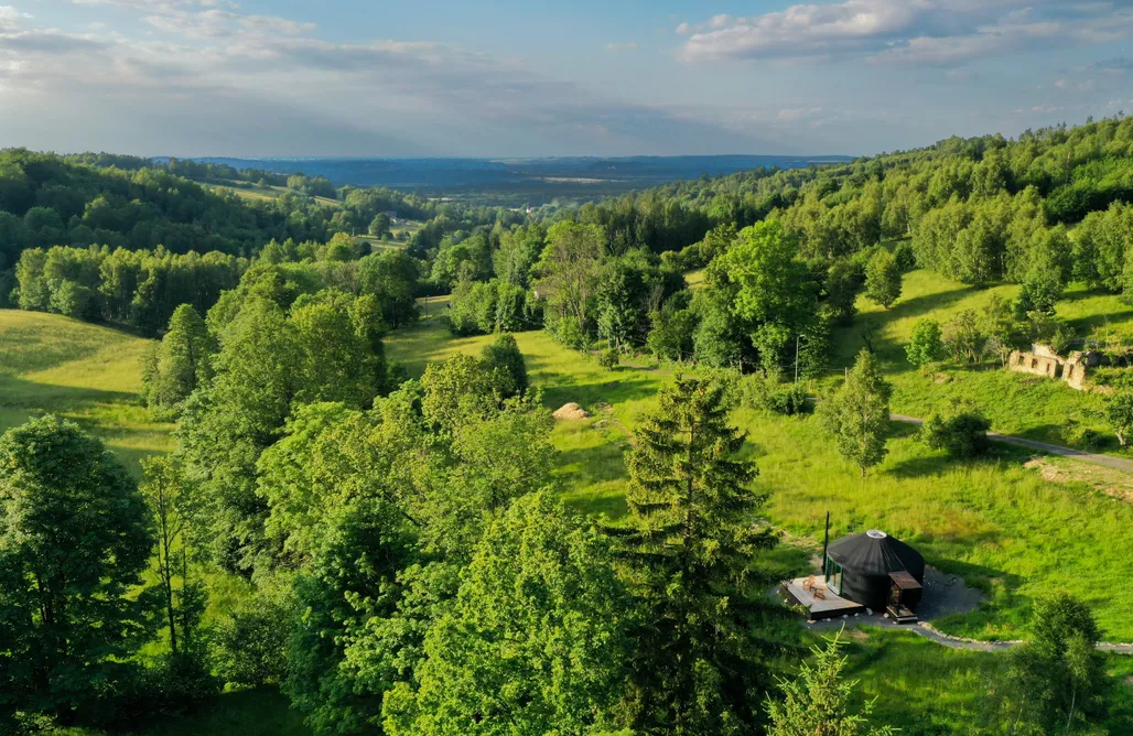 AlohaCamp Jurta Zielona 1