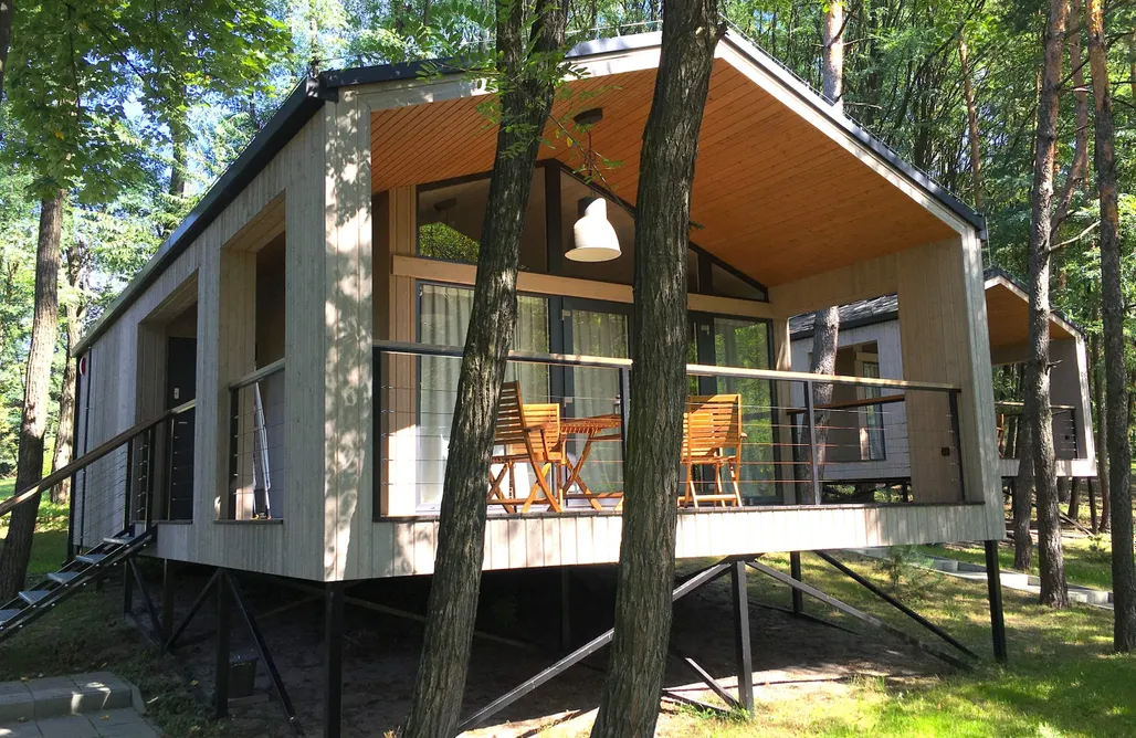 AlohaCamp accommodation 3pokoje - domek wśród drzew na Roztoczu 2