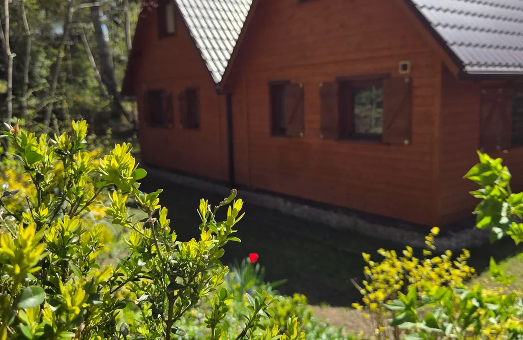 noclegi AlohaCamp Domki letniskowe nad Jeziorem Leśniańskim 4