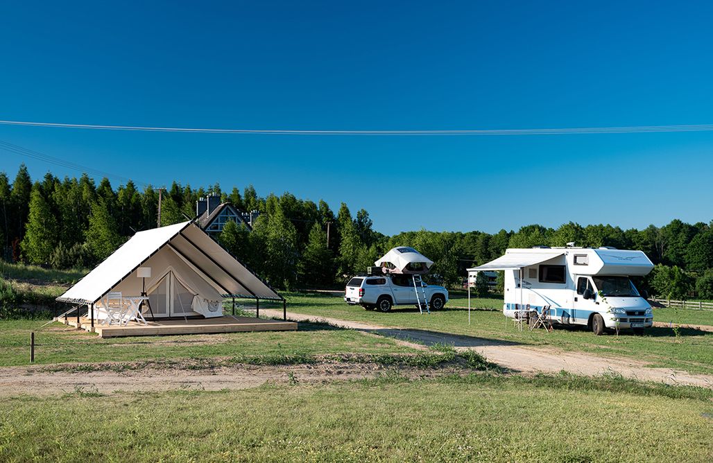 Pole campingowe Olsztyn Camping Szelągówka 2