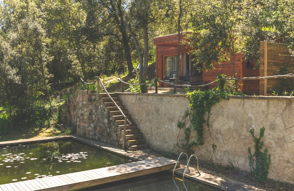 alojamientos AlohaCamp Can Caponet: Cabañas 5