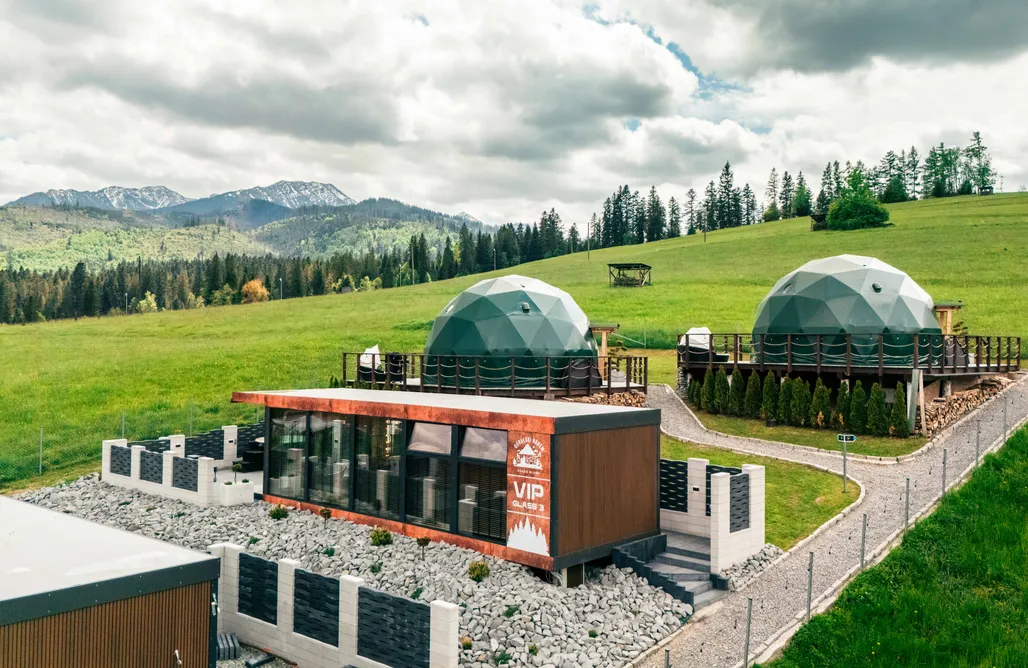 noclegi AlohaCamp Góralski Harem Osada Glamp & Glass 2