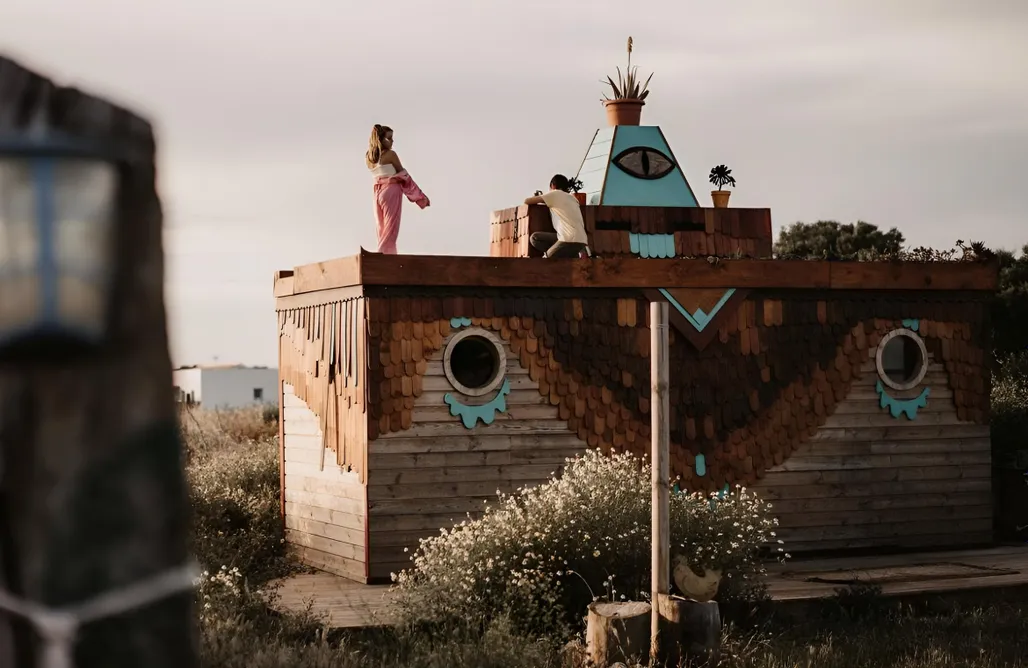 Cabaña estilo Malibú en El Palmar AlohaCamp