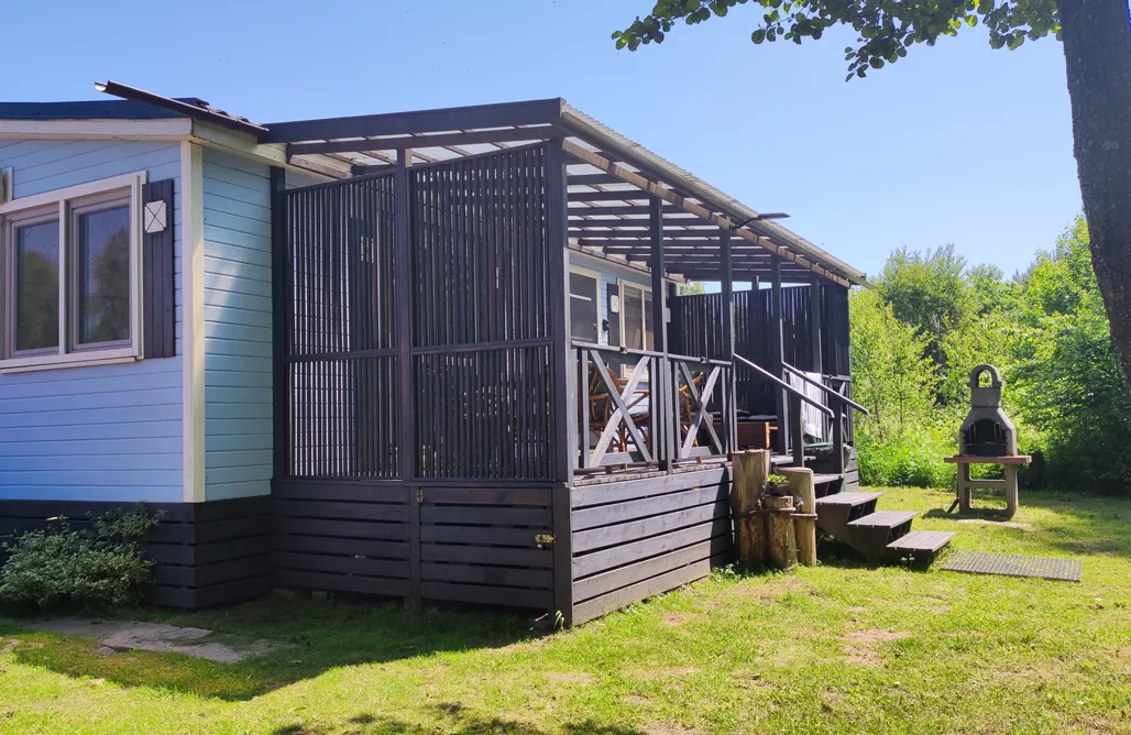 Weekend Dla Dwojga Mielno Domek letniskowy niebieski - całoroczny 2