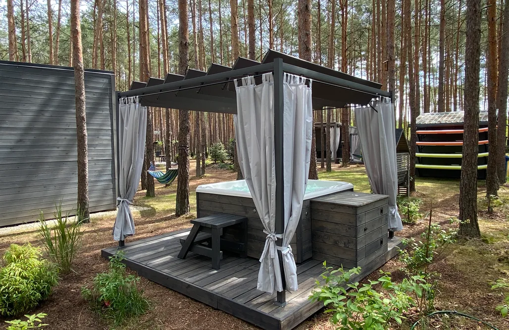 Pokrzywnica noclegi Las Biala's - domki z sauną i jacuzzi w Puszczy Noteckiej (18+) 1