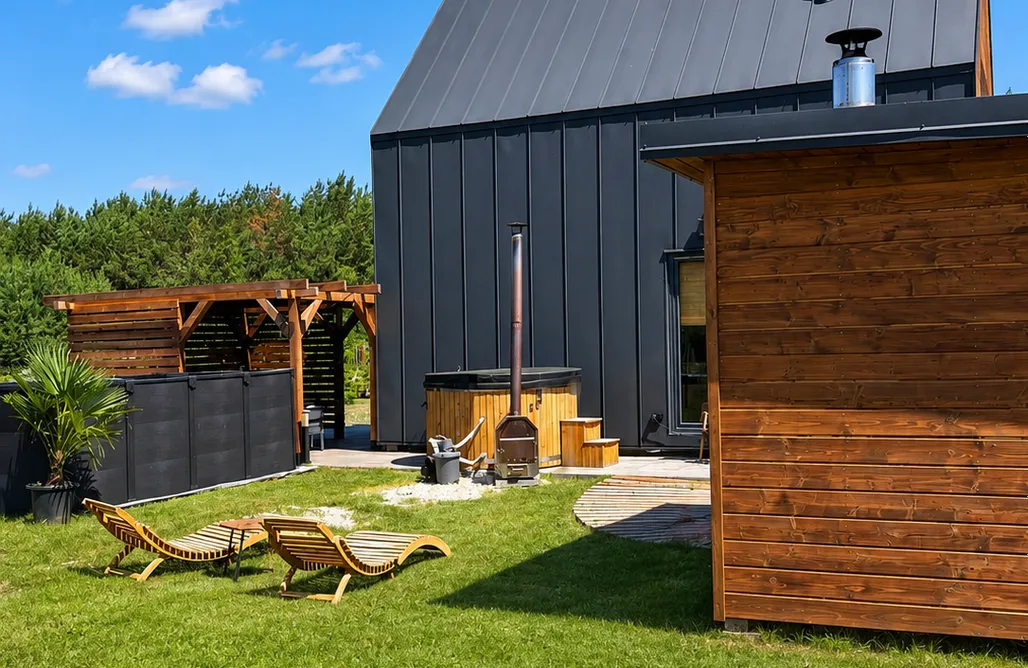 Location Chalet Domek Modern  2