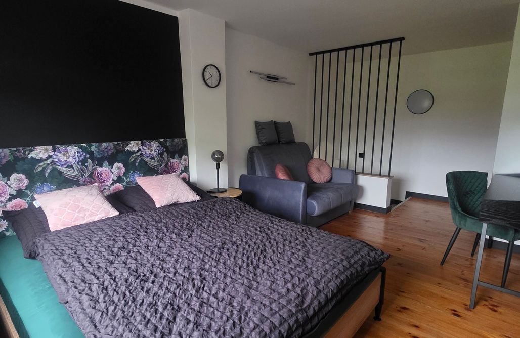 AlohaCamp Słoneczna Osada Podamirowo Mini-apartament z 1 sypialnią z panoramicznym widokiem na Jezioro Jamno 3