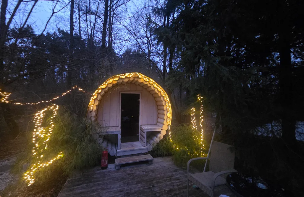 ubytování AlohaCamp Dom "Na Hamaku"z jacuzzi  1