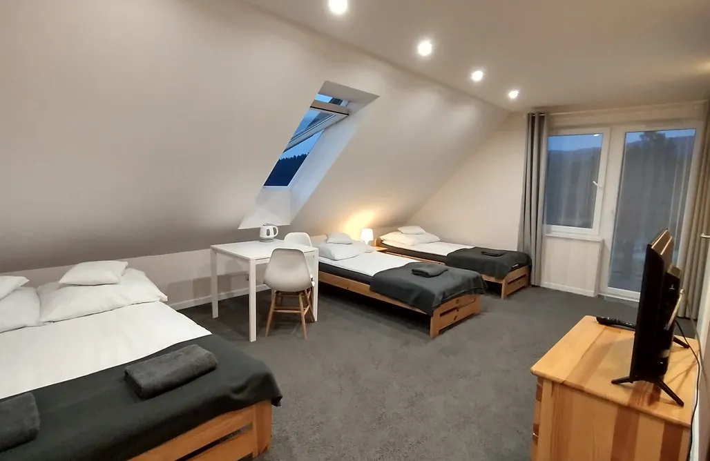 AlohaCamp Pokój czteroosobowy z balkonem 2