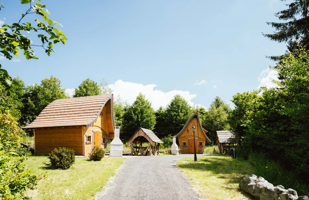 noclegi AlohaCamp Hexen-Chalet Auenland 5