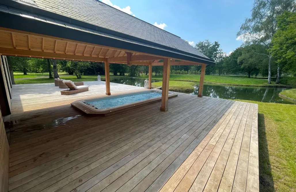 Hébergement AlohaCamp Suite climatisée de 120 m2 avec spa de nage 5