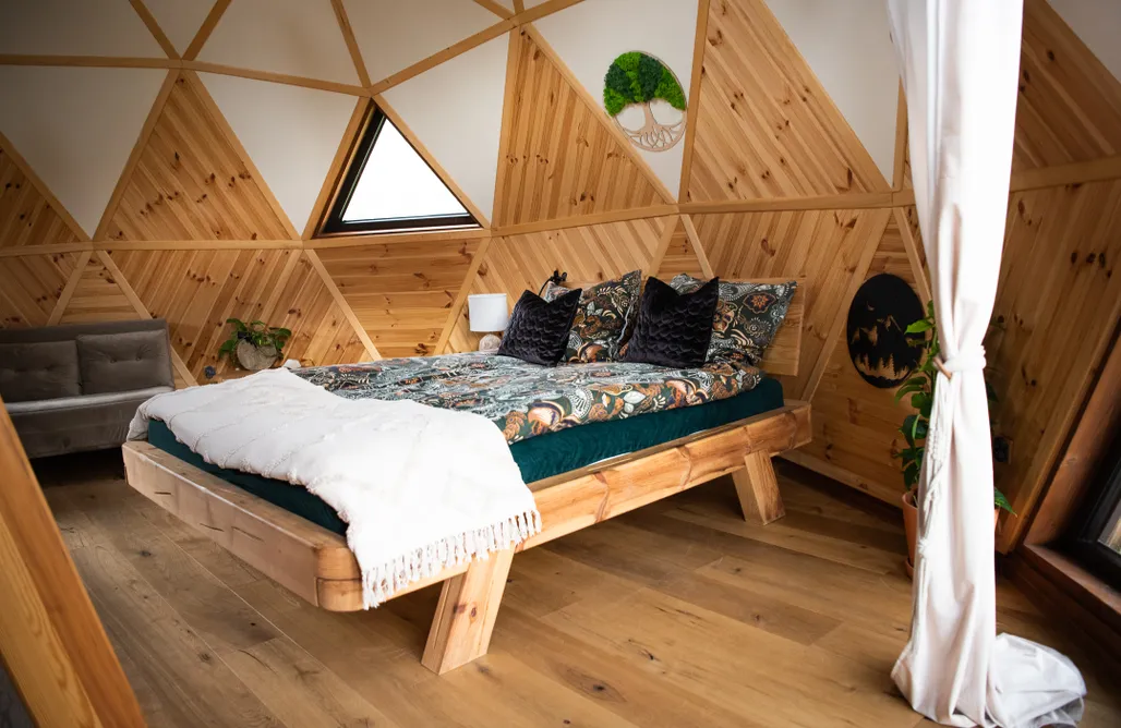 AlohaCamp Całoroczny domek kopułowy Żywioł Ziemi 2