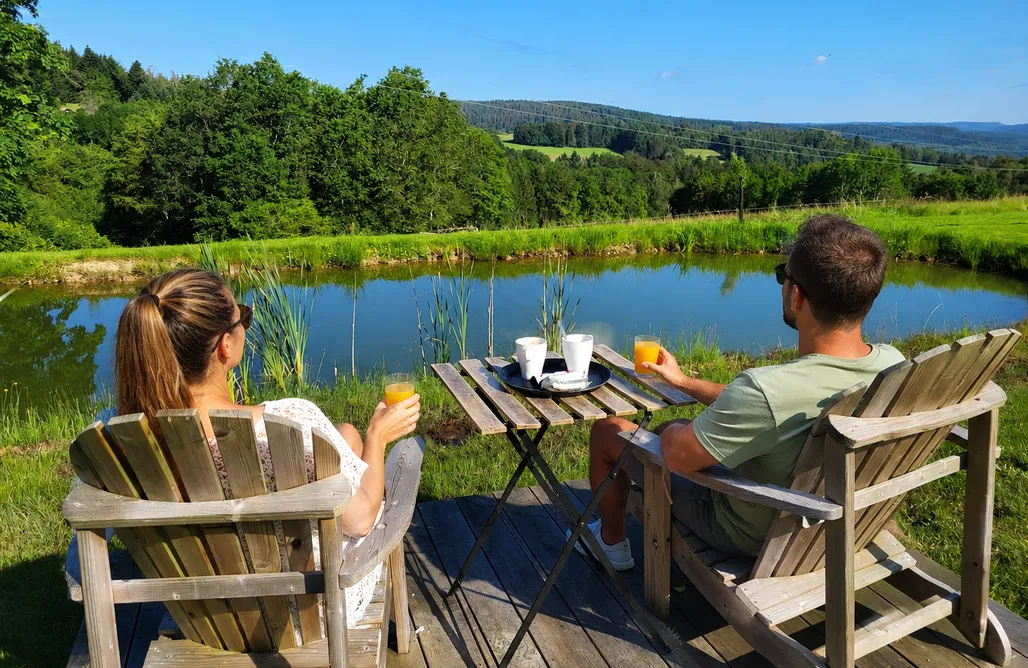 ubytování AlohaCamp Nature Cottage Vosges renard 4