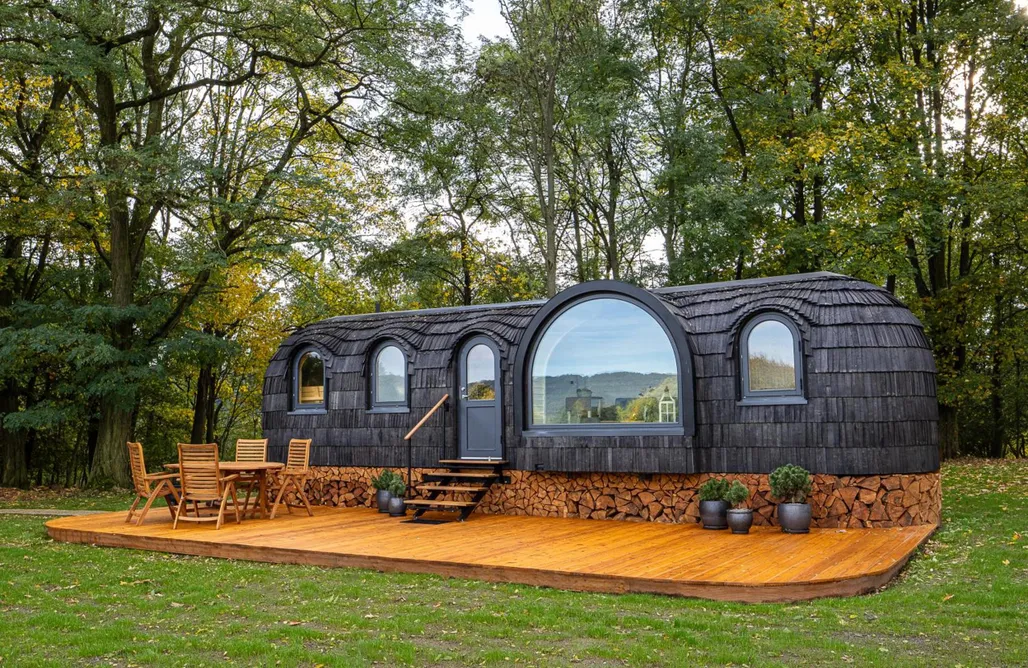 ubytování AlohaCamp Glamping Skrytín 4