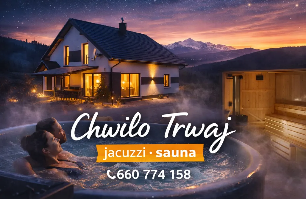 Dom nad Jeziorem Chwilo Trwaj dom z jacuzzi sauną i kominkiem 3