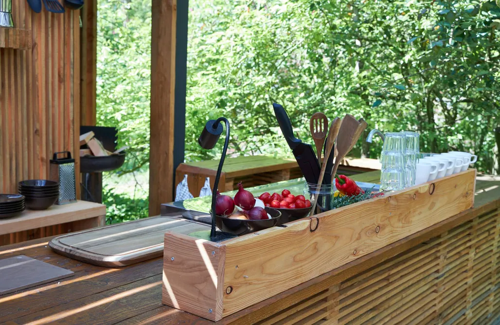 AlohaCamp Tiny House an den Rosen, Deutschland 1