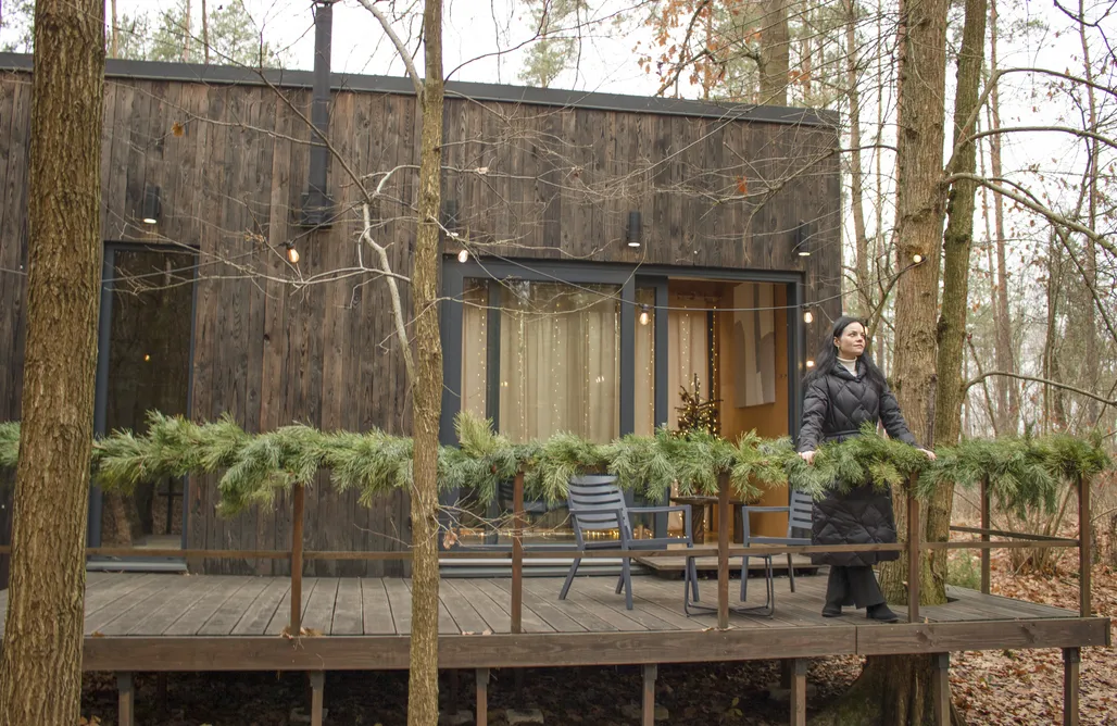 AlohaCamp accommodation Carthome - wyjątkowy dom na kołach w otoczeniu lasu 4