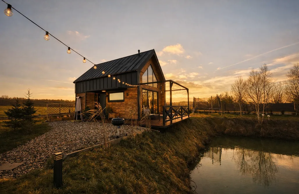 Hulaj Dusza - dom nad stawem AlohaCamp