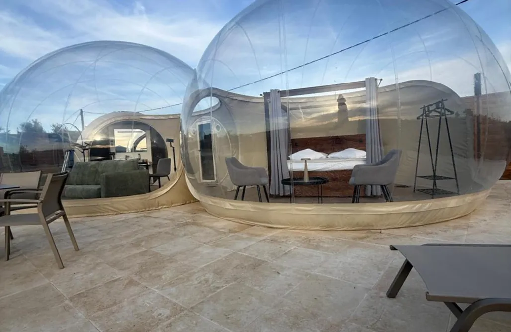 Hotel Burbuja en Toledo AlohaCamp