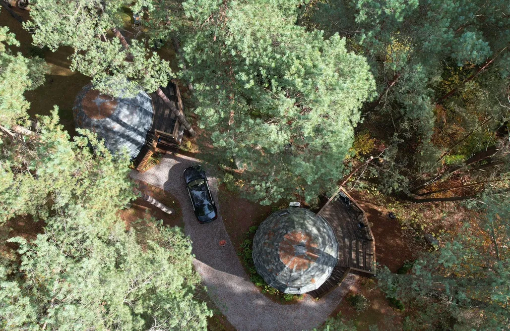 Huta Różaniecka Domki Rajskie Globy  3