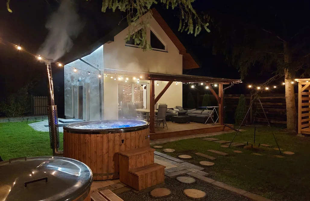 ubytování AlohaCamp Smrkový les Sauna & Jacuzzi 3