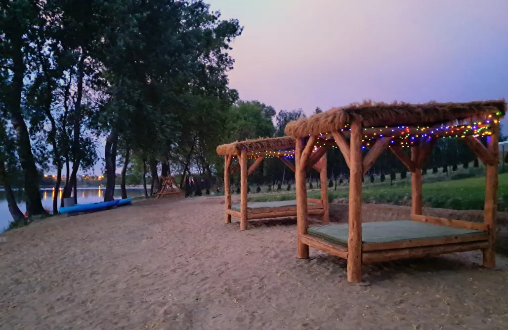 Domki nad Jeziorem Łódzkie Domki Oaza nad jeziorem 3