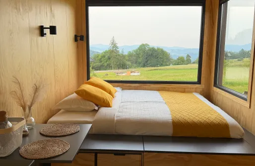 Zdjęcie obiektu Tiny Camp- domki z jacuzzi i sauną przy szlakach na Luboń i Szczebel