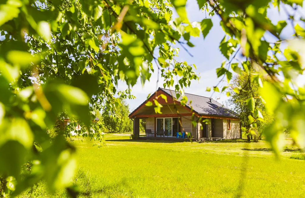 noclegi AlohaCamp Surf Domki Habenda z sauną ogrodową 2