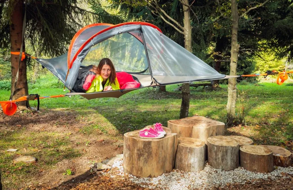 AlohaCamp Elevated Tree Tent Experience (2 Guests) 4