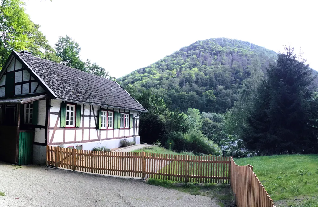 Kurztrip Deutschland Modernes Waldhaus mit Sauna, Garten & Bergblick 3