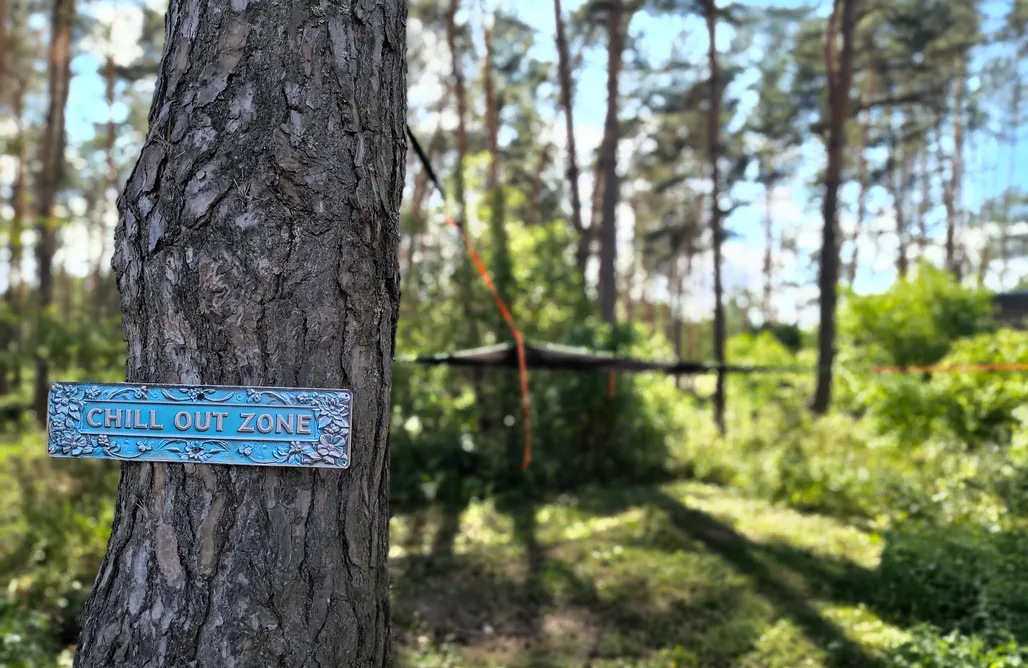 Pole namiotowe warmońsko-mazurskie Miejsce namiotowe i kamperowe - Magic forest camp 1