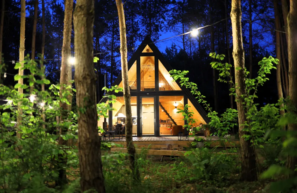 AlohaCamp accommodation Paprotka - dom i las 4