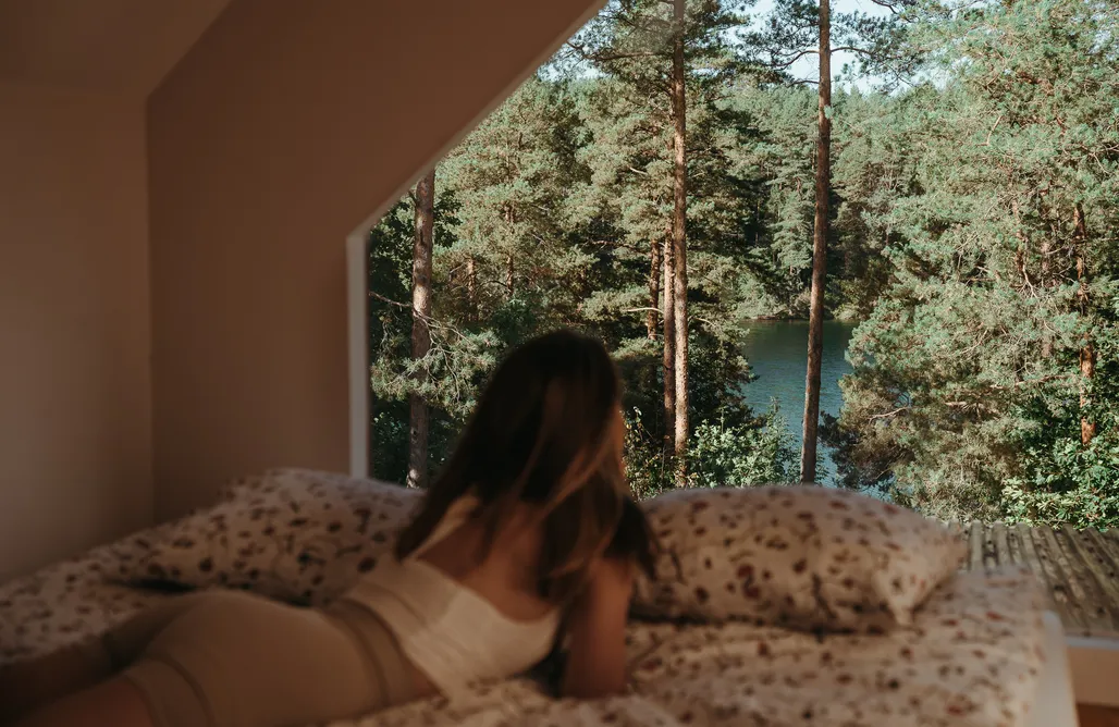 alojamientos AlohaCamp Polana Gawrycha - domki widokowe nad jeziorem Staw 4