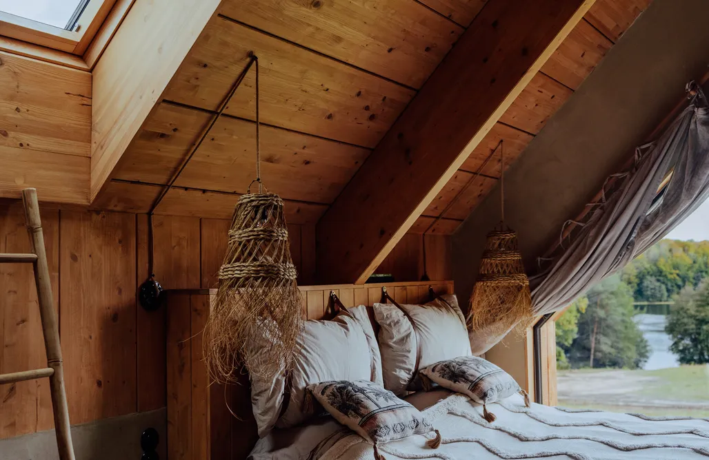 AlohaCamp Stodoła naturalnie - dom z balią nad jeziorem na Kaszubach 2