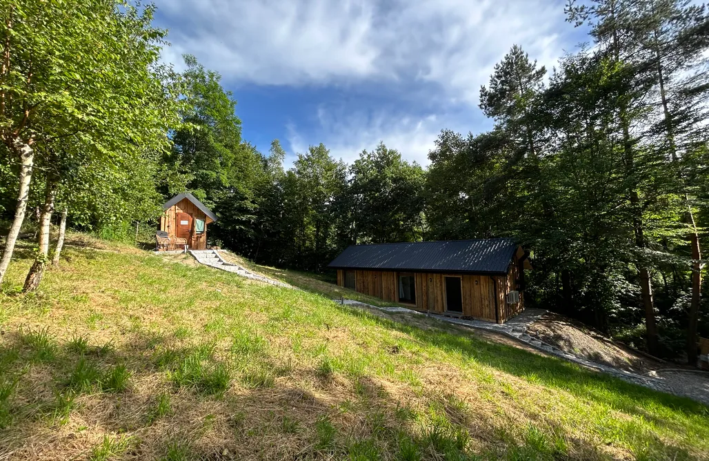 Domki nad jeziorem Bytom Rogaty Domek przy Bobrowisku  2