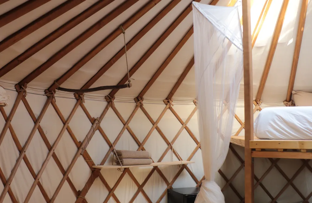 Unterkunft AlohaCamp Shepard's Yurt 3