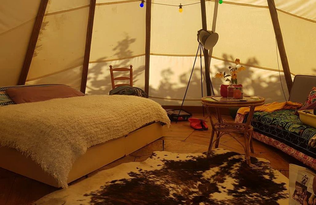alojamientos AlohaCamp The Nomad Xperience - Tipi 3