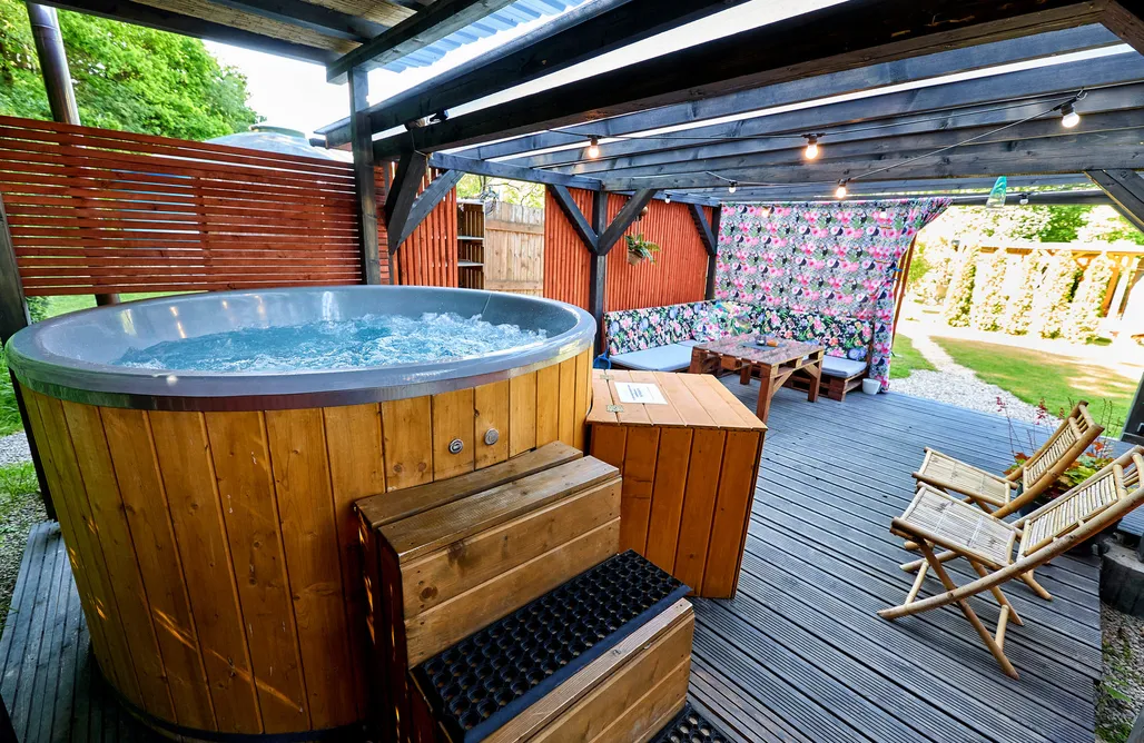 AlohaCamp Tropiki z prywatną gorącą balią  2