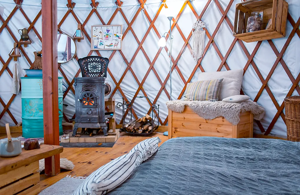 noclegi AlohaCamp Jurta - Zaczarowany Las  4