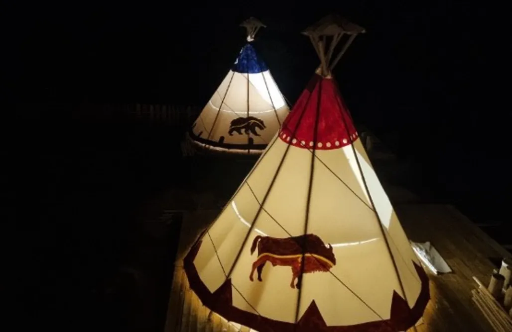 noclegi AlohaCamp Tipi - Puchary Bieszczady 1